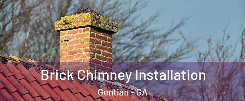 Brick Chimney Installation Gentian - GA