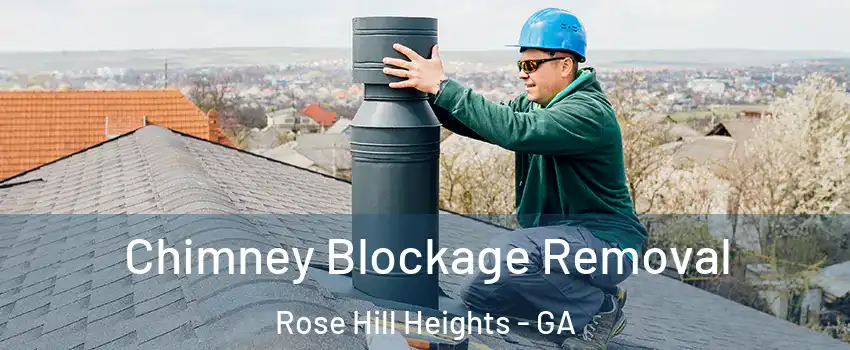 Chimney Blockage Removal Rose Hill Heights - GA