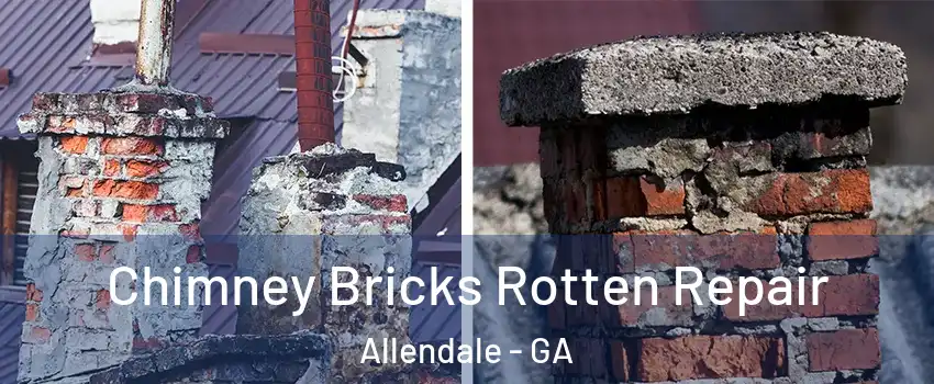 Chimney Bricks Rotten Repair Allendale - GA