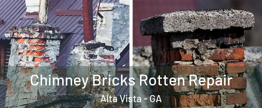 Chimney Bricks Rotten Repair Alta Vista - GA