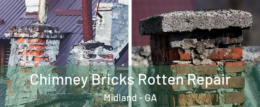 Chimney Bricks Rotten Repair Midland - GA