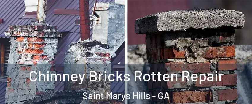 Chimney Bricks Rotten Repair Saint Marys Hills - GA