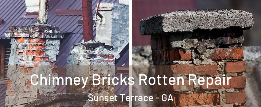 Chimney Bricks Rotten Repair Sunset Terrace - GA
