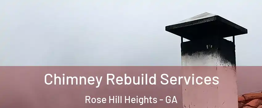 Chimney Rebuild Services Rose Hill Heights - GA