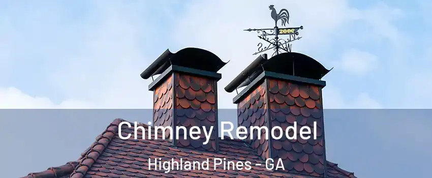 Chimney Remodel Highland Pines - GA