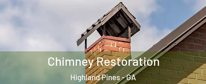 Chimney Restoration Highland Pines - GA