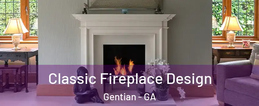 Classic Fireplace Design Gentian - GA