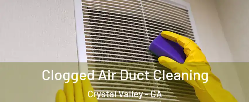 Clogged Air Duct Cleaning Crystal Valley - GA