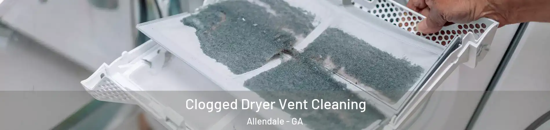 Clogged Dryer Vent Cleaning Allendale - GA