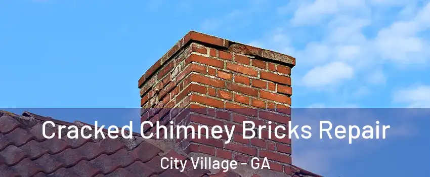 Cracked Chimney Bricks Repair City Village - GA