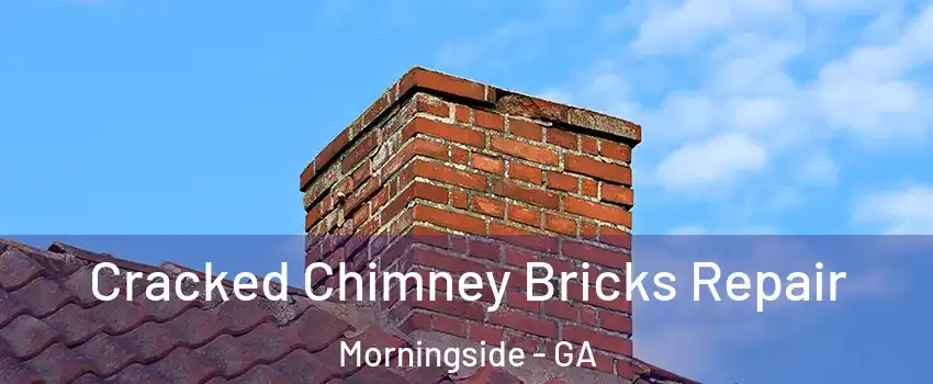 Cracked Chimney Bricks Repair Morningside - GA