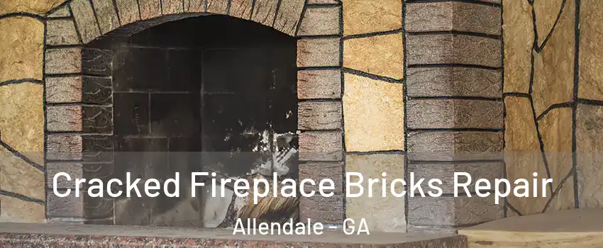 Cracked Fireplace Bricks Repair Allendale - GA