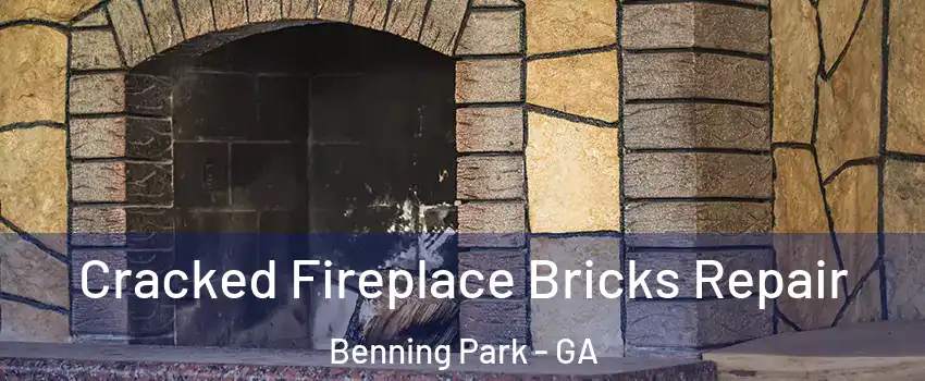 Cracked Fireplace Bricks Repair Benning Park - GA