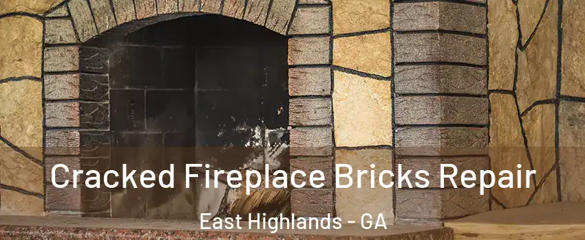 Cracked Fireplace Bricks Repair East Highlands - GA