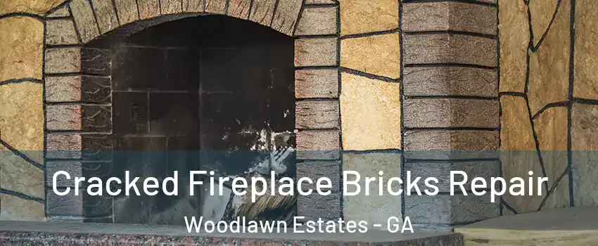 Cracked Fireplace Bricks Repair Woodlawn Estates - GA
