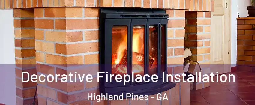 Decorative Fireplace Installation Highland Pines - GA