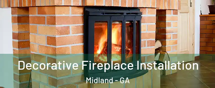 Decorative Fireplace Installation Midland - GA