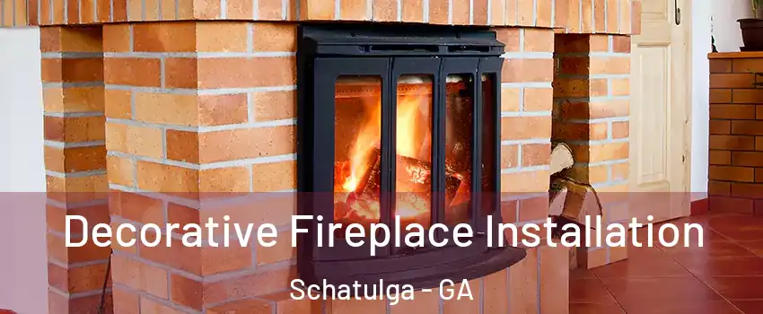 Decorative Fireplace Installation Schatulga - GA