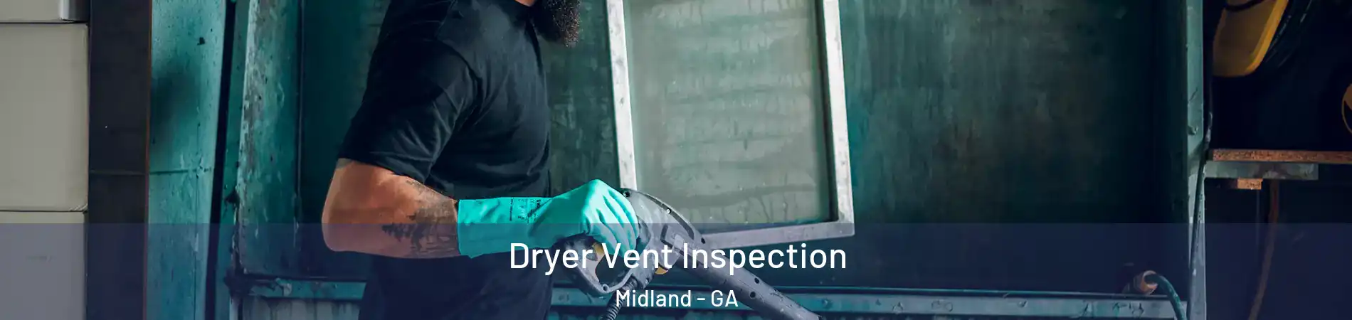 Dryer Vent Inspection Midland - GA