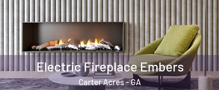 Electric Fireplace Embers Carter Acres - GA