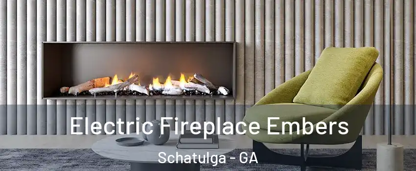 Electric Fireplace Embers Schatulga - GA
