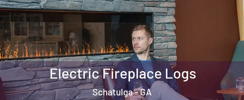 Electric Fireplace Logs Schatulga - GA