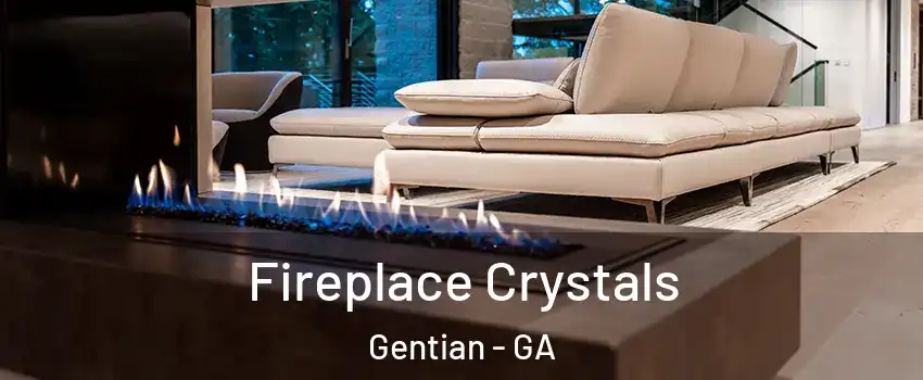 Fireplace Crystals Gentian - GA