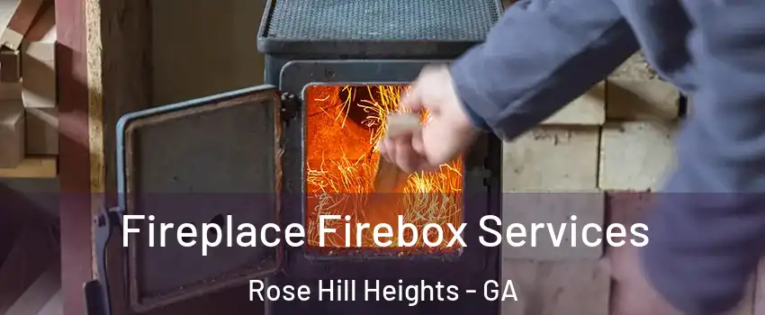 Fireplace Firebox Services Rose Hill Heights - GA