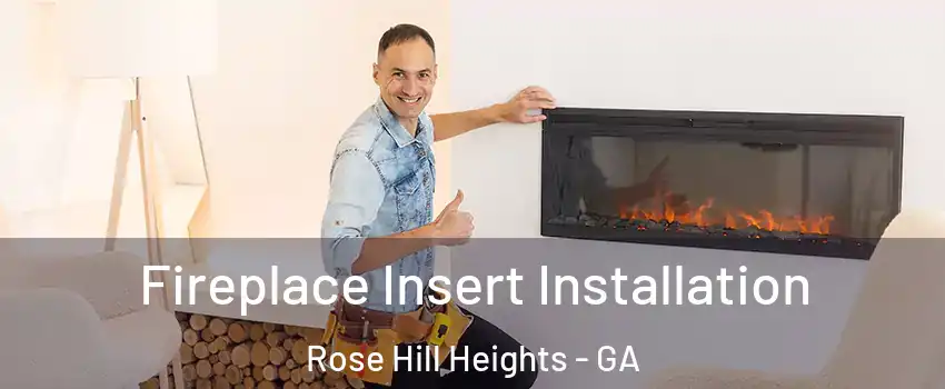 Fireplace Insert Installation Rose Hill Heights - GA