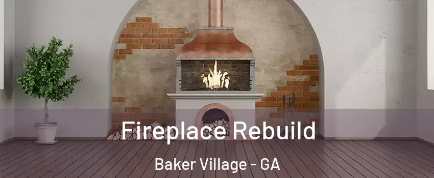 Fireplace Rebuild Baker Village - GA