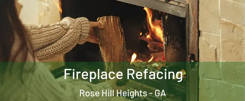 Fireplace Refacing Rose Hill Heights - GA