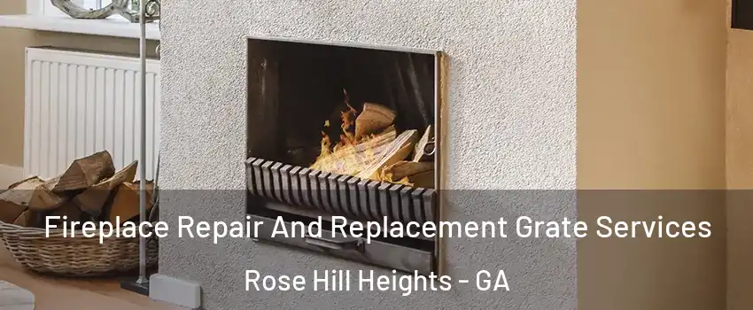 Fireplace Repair And Replacement Grate Services Rose Hill Heights - GA