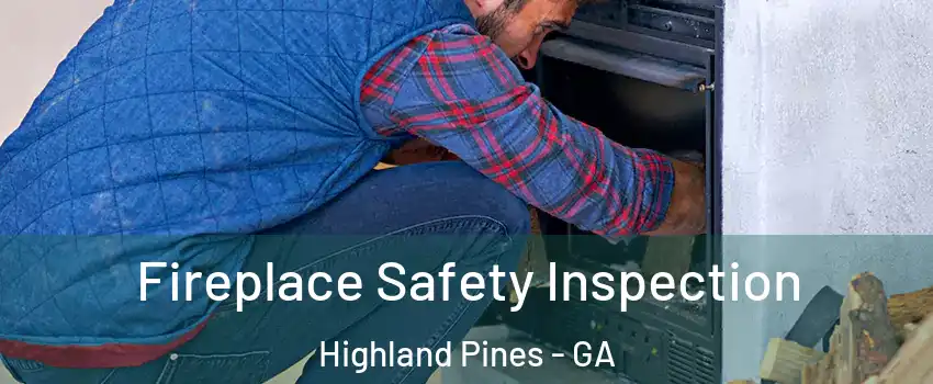 Fireplace Safety Inspection Highland Pines - GA
