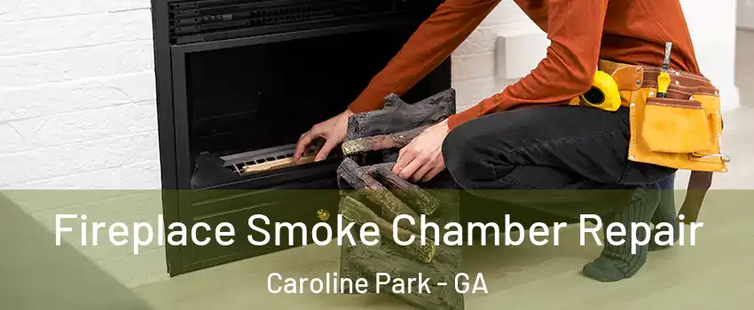 Fireplace Smoke Chamber Repair Caroline Park - GA