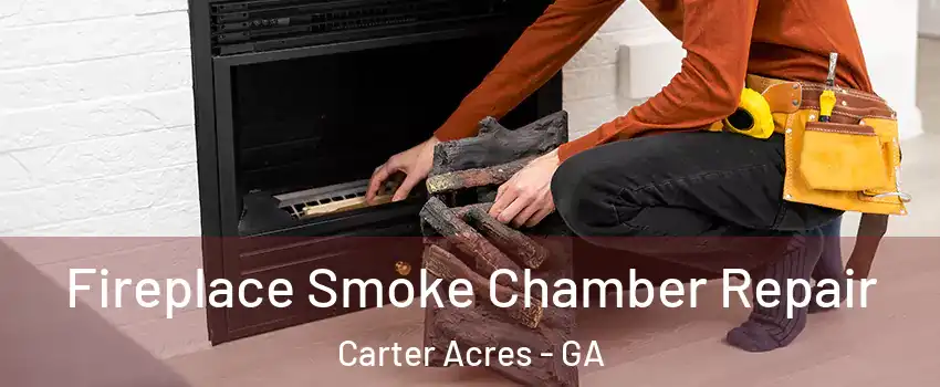 Fireplace Smoke Chamber Repair Carter Acres - GA