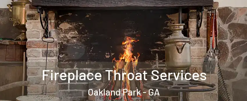 Fireplace Throat Services Oakland Park - GA