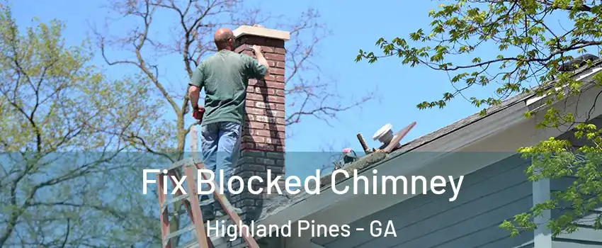 Fix Blocked Chimney Highland Pines - GA