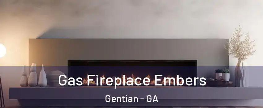 Gas Fireplace Embers Gentian - GA