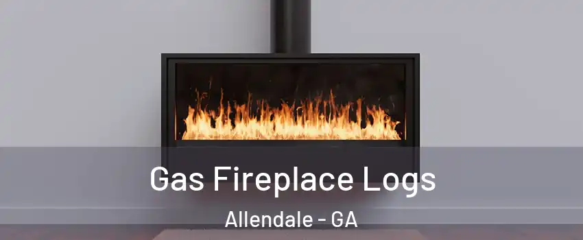 Gas Fireplace Logs Allendale - GA