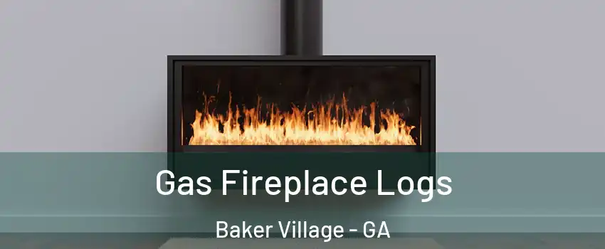 Gas Fireplace Logs Baker Village - GA