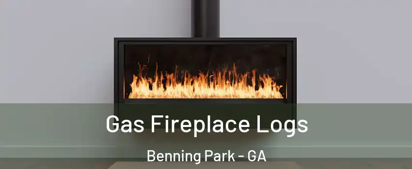 Gas Fireplace Logs Benning Park - GA