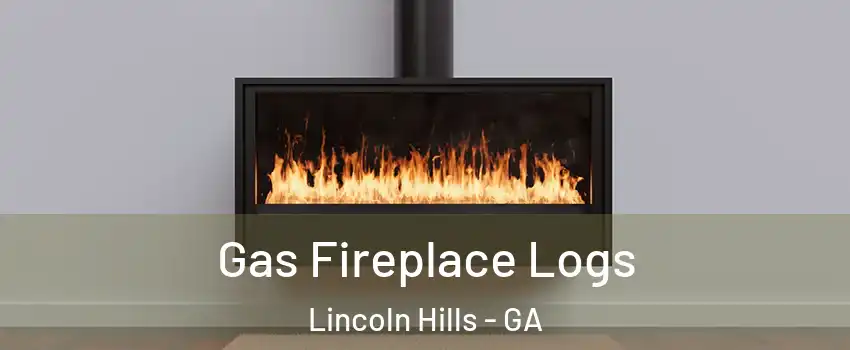 Gas Fireplace Logs Lincoln Hills - GA