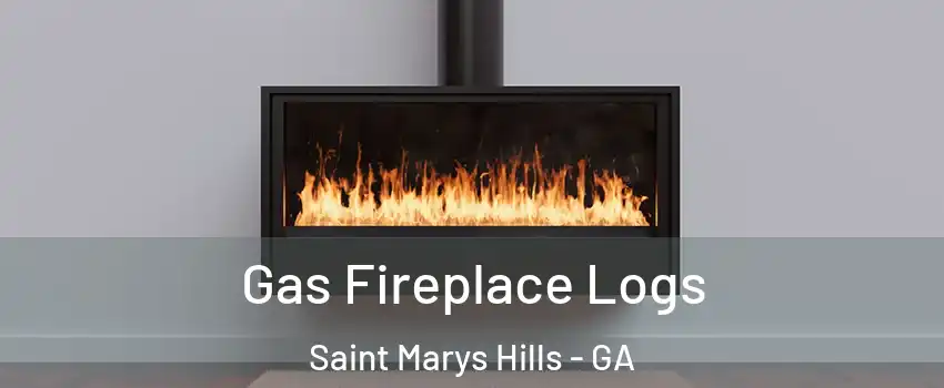 Gas Fireplace Logs Saint Marys Hills - GA