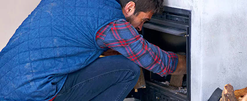 Gas Fireplace Inspection in Highland Park, Georgia