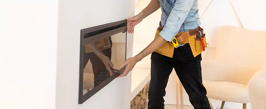 Metal Fireplace Installation in Allendale, Georgia