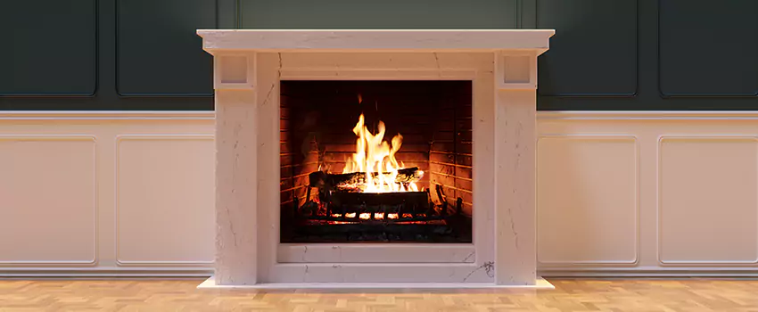 Open Flame Wood-Burning Fireplace Installation Services in Highland Park, Georgia