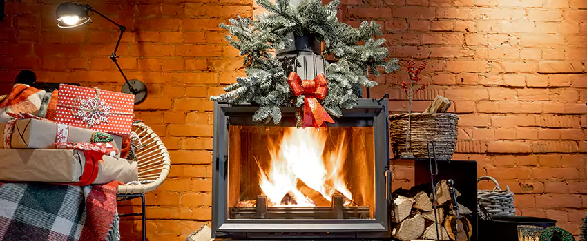 Travis Industries Linear Gas Fireplace Installation in Allendale, Georgia