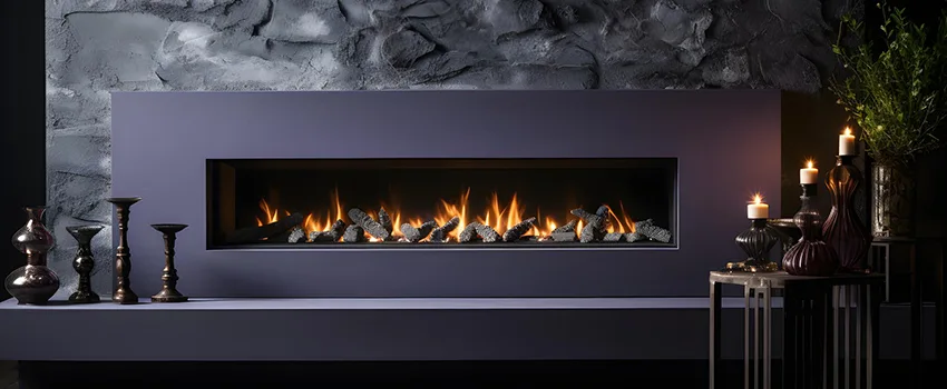 Ember Bed for Ventless Gas Fireplace in Highland Park, GA