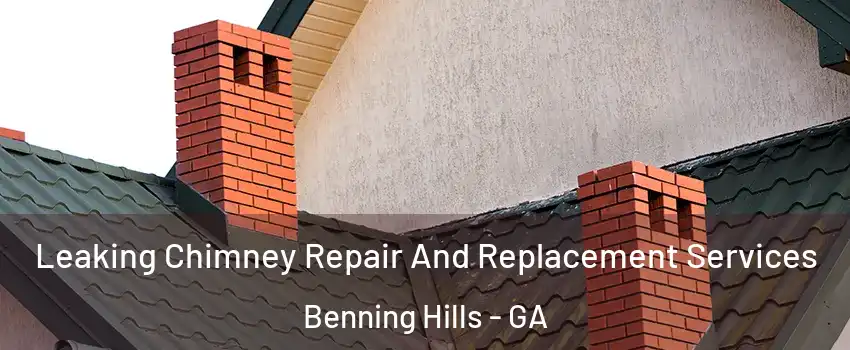 Leaking Chimney Repair And Replacement Services Benning Hills - GA