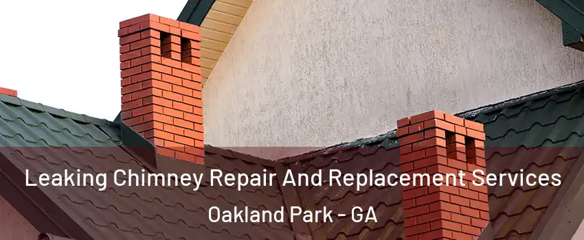 Leaking Chimney Repair And Replacement Services Oakland Park - GA